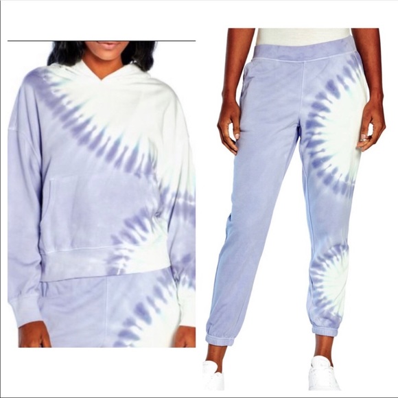 Wildfox Pants - Wildfox Tie Dye Sweatsuit 2-Piece Set Sweatshirt & Jogger Sweat Pants Medium